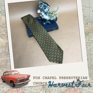 Brooks Brothers Makers Vintage Sports Car Tie